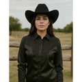 Blusa Camisa Vaquera Rangers Para Dama #mlpos_1 | Color: Negro DA01 #color_negro_da01 #sku_mlm2562207795-192963280585 #sku_mlm2562207795-192963280587 #sku_mlm2562207795-192963280589 #sku_mlm2562207795-192963280591