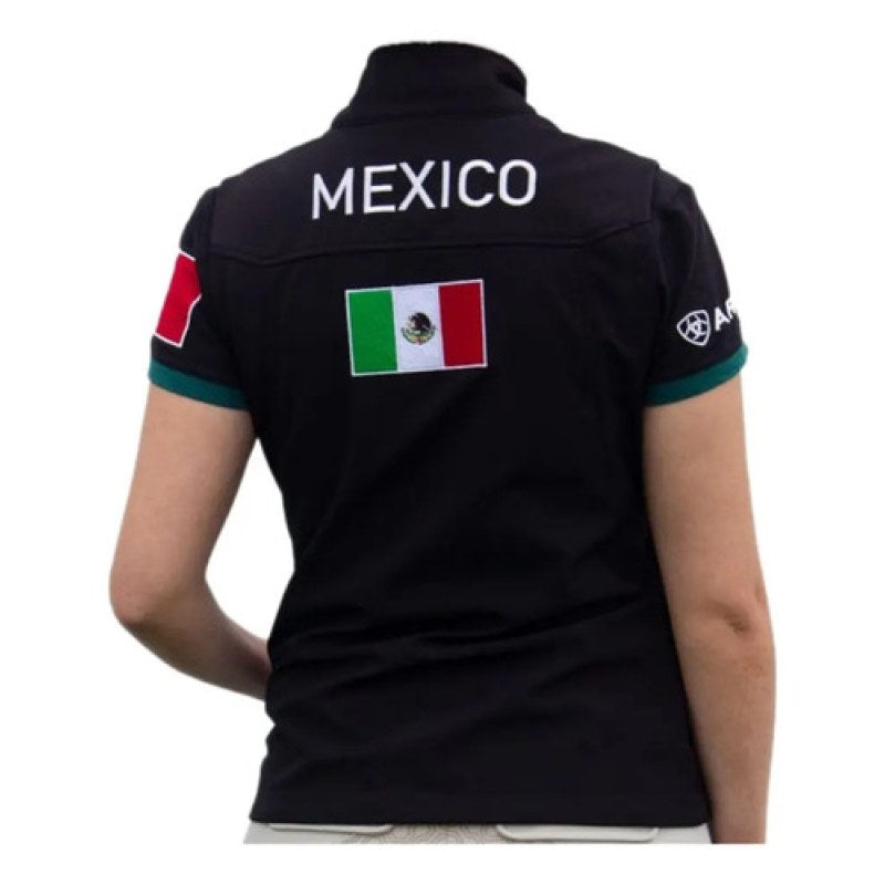 Chaleco  Ariat Softshell Vest Dama #mlpos_1 | Color: Negro Mexico 2480 #color_negro_mexico_2480 | Talla: L #sku_10032480ngmxl