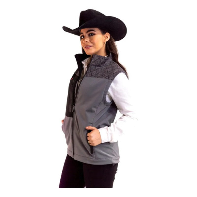 Chaleco Icy Denver Spandex Etnico Dama Gris/ Jade Wve912-eb-22 Ch #mlpos_3 #sku_wve912eb22grsch