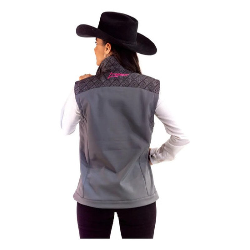 Chaleco Icy Denver Spandex Etnico Dama Gris/ Jade Wve912-eb-22 Ch #mlpos_4 #sku_wve912eb22grsch