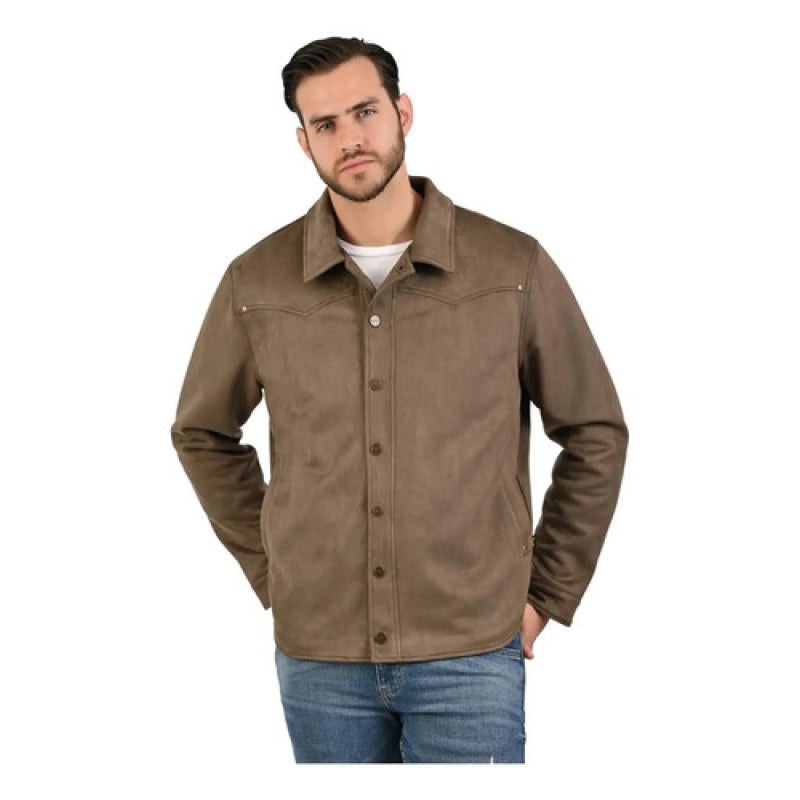 Chamarra Chaqueta Wrangler Rangers Tipo Gamusina #mlpos_1 | Color: Cafe 2510 #color_cafe_2510 #sku_mlm2578696627-193278908567 #sku_mlm2578696627-193278908569