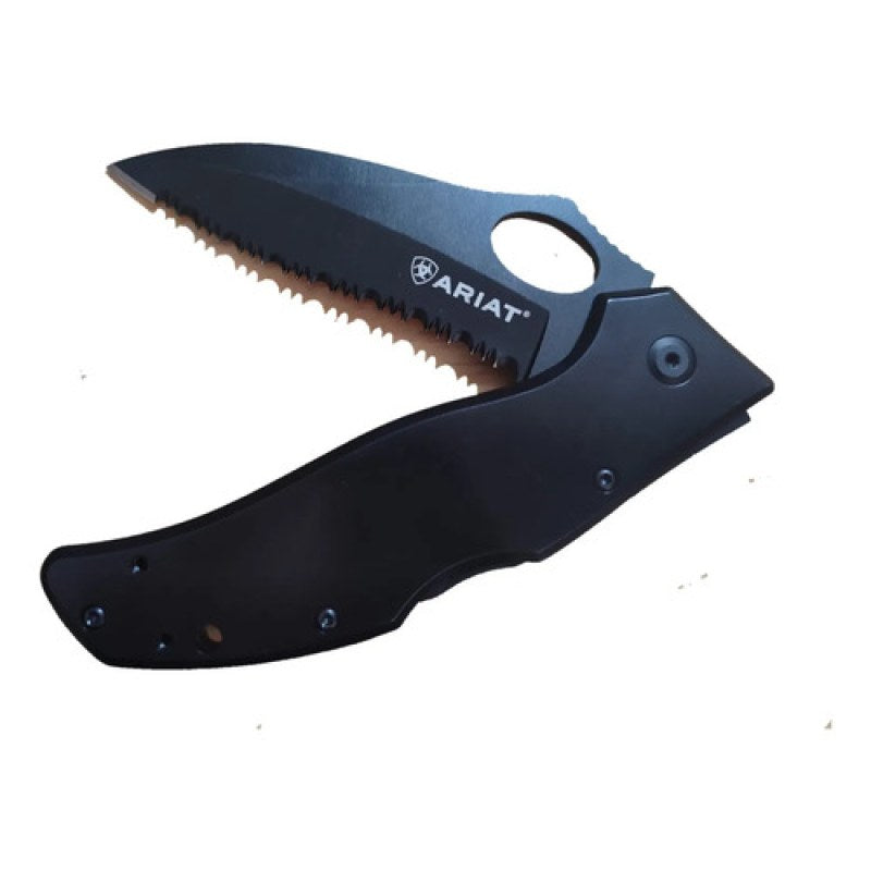Cuchillo Navaja Ariat A7100110-l Negro A710010101-l #mlpos_1 #sku_a71001010-l
