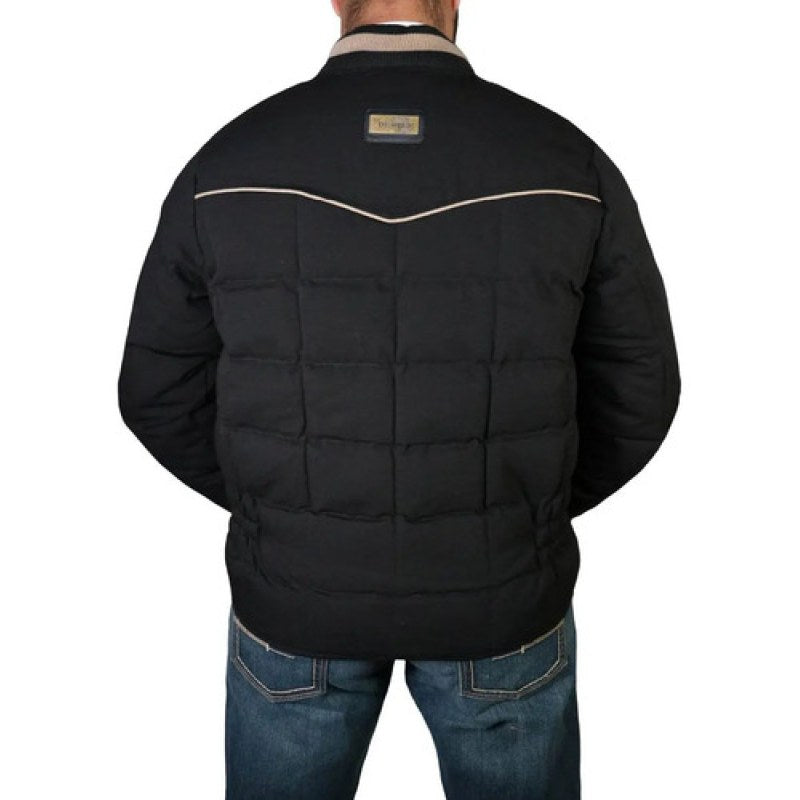 Chamarra Denver Pluma De Ganso Loneta Negro S #mlpos_3 #sku_jk0314cv12ngch