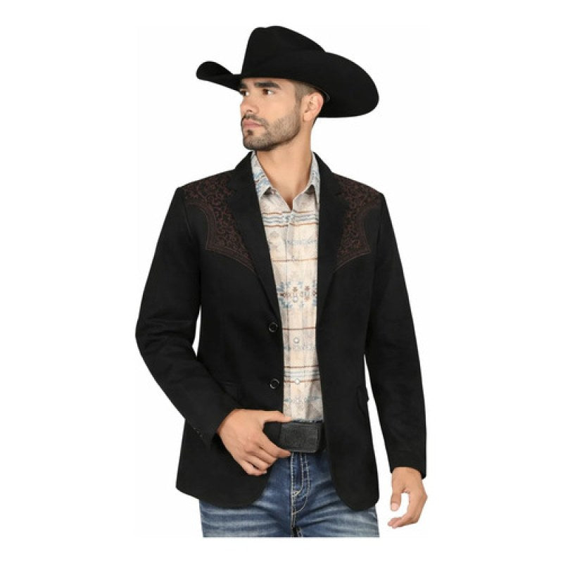Saco Vaquero Montero Tipo Gamuzina Lamasini #mlpos_18 | Color: Black/Brown #color_blackbrown #sku_mt2182bb2xl #sku_mt2182bb3xl #sku_mt2182bb4xl #sku_mt2182bbl #sku_mt2182bbm #sku_mt2182bbs #sku_mt2182bbxl