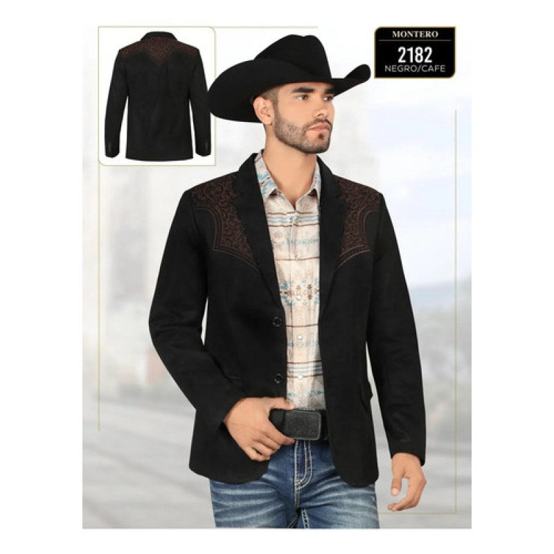 Saco Vaquero Montero Tipo Gamuzina Lamasini #mlpos_19 | Color: Black/Brown #color_blackbrown #sku_mt2182bb2xl #sku_mt2182bb3xl #sku_mt2182bb4xl #sku_mt2182bbl #sku_mt2182bbm #sku_mt2182bbs #sku_mt2182bbxl