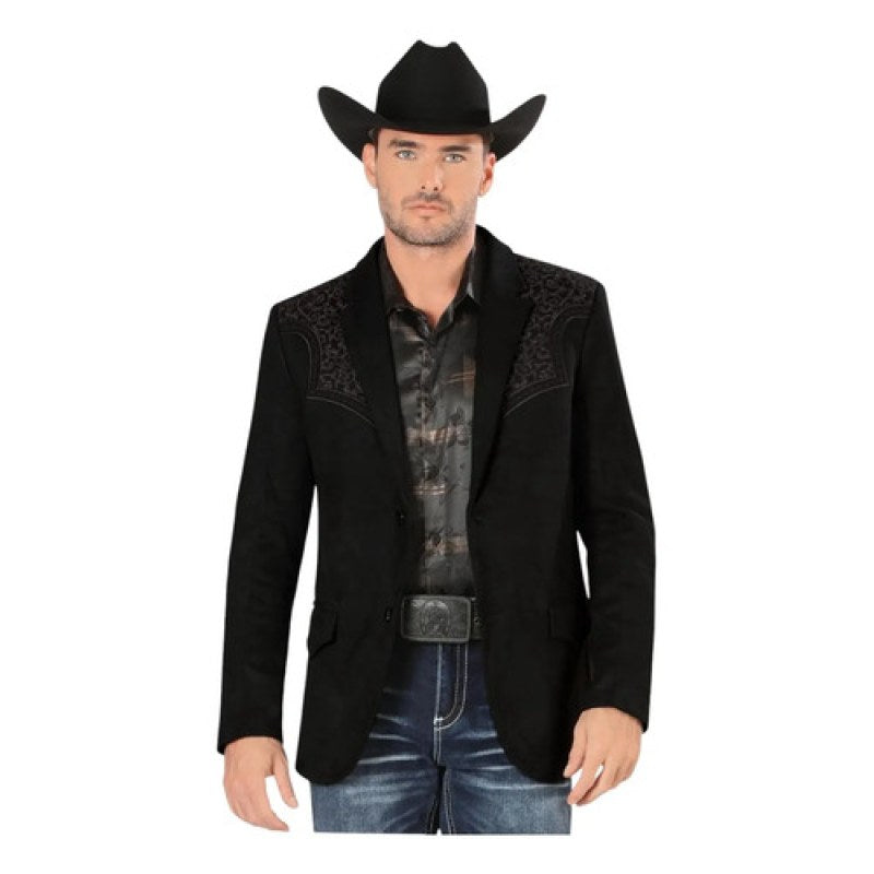 Saco Vaquero Montero Tipo Gamuzina Lamasini #mlpos_24 | Color: Black/Grey #color_blackgrey #sku_mt2182bg2xl #sku_mt2182bg3xl #sku_mt2182bg4xl #sku_mt2182bgl #sku_mt2182bgm #sku_mt2182bgs #sku_mt2182bgxl