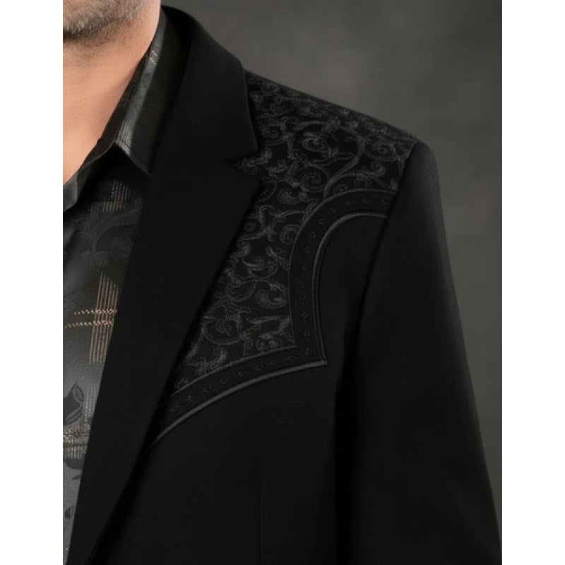 Saco Vaquero Montero Tipo Gamuzina Lamasini #mlpos_26 | Color: Black/Grey #color_blackgrey | Talla: S #sku_mt2182bg2xl #sku_mt2182bg3xl #sku_mt2182bg4xl #sku_mt2182bgl #sku_mt2182bgm #sku_mt2182bgs #sku_mt2182bgxl