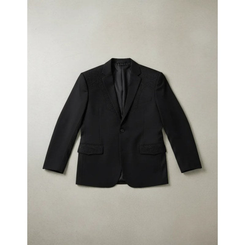 Saco Vaquero Montero Tipo Gamuzina Lamasini #mlpos_8 | Color: Black Black #color_black_black | Talla: S #sku_lam516n2xl #sku_lam516n3xl #sku_lam516n4xl #sku_lam516nl #sku_lam516nm #sku_lam516ns #sku_lam516nxl