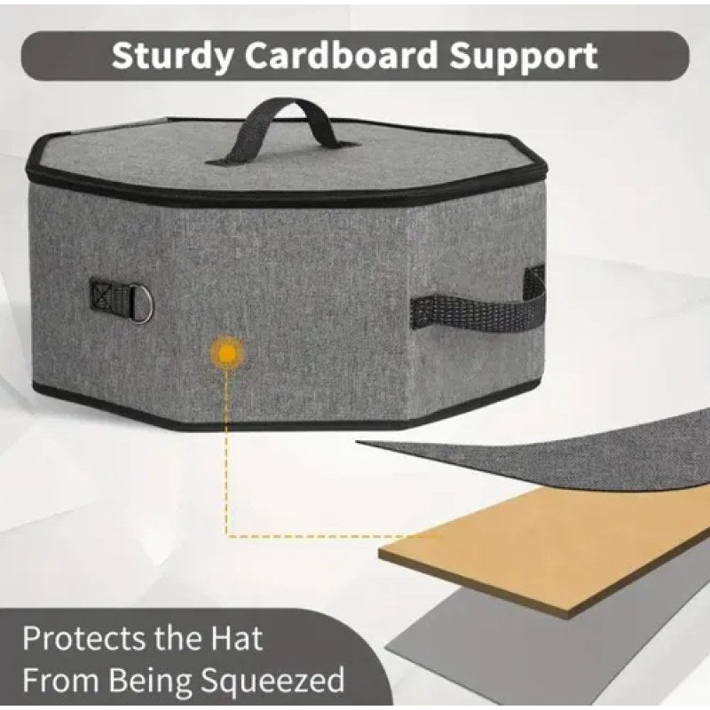 Caja Suave De Almacenamiento Para Sombrero Portatil #mlpos_1 #sku_csaspgr