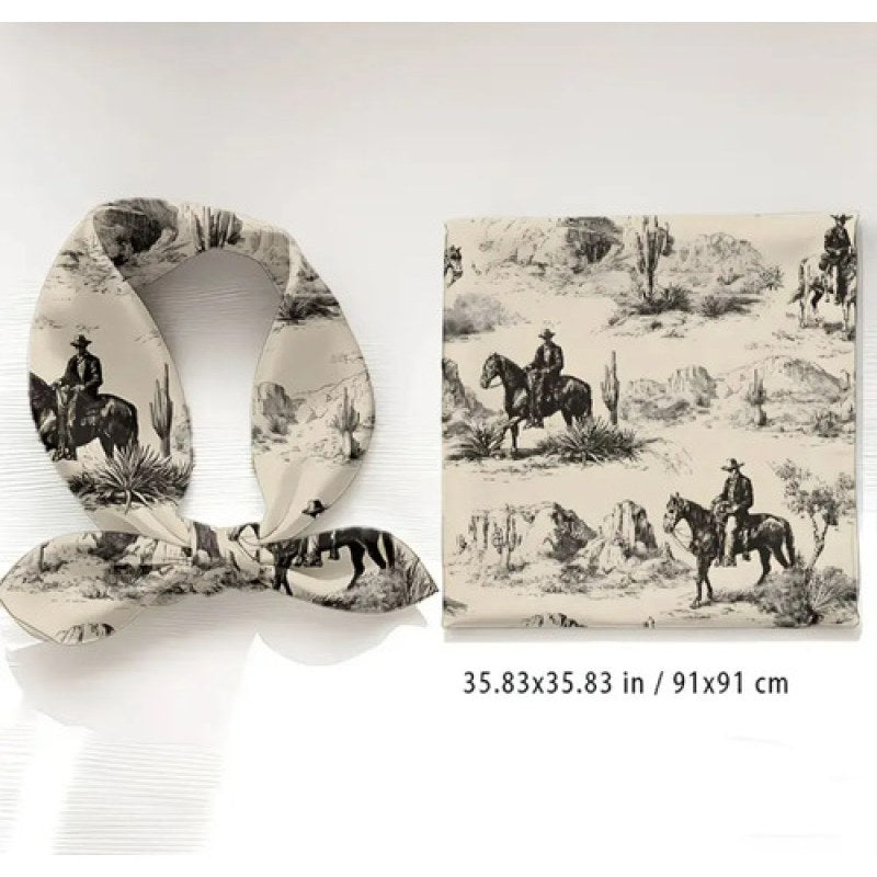 Panuelo Bandana  Paliacate De Dama #mlpos_16 | Color: Hueso Caballo #color_hueso_caballo | Talla: Unitalla #sku_mlm2716591365-199933501451