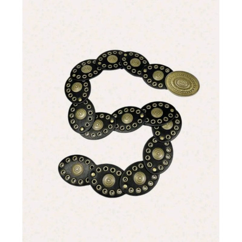 Cinturon Cinto Vaquero Para Dama #mlpos_6 | Color: Negro #color_negro #sku_cintshng