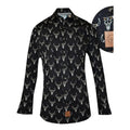 Camisa Vaquera Winster Para Caballero #mlpos_1 | Color: Negro Jacquard #color_negro_jacquard #sku_winjacngl #sku_winjacngm #sku_winjacngxl #sku_winjacngxxl