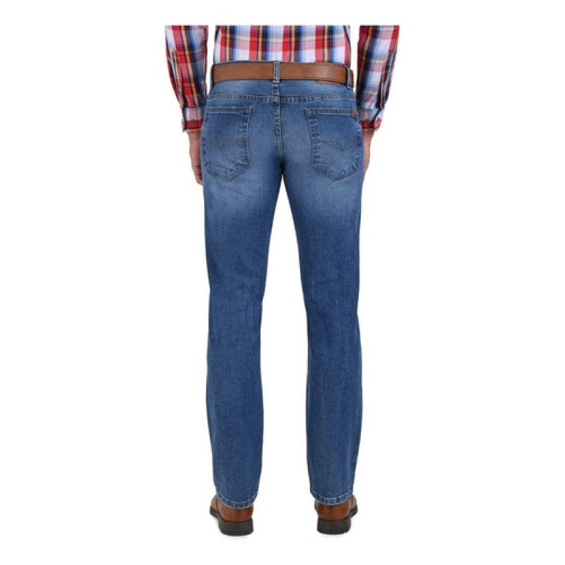 Pantalon Yale Mezclilla Slim Fit Para Hombre B384-18 33 #mlpos_5 #sku_b3841833