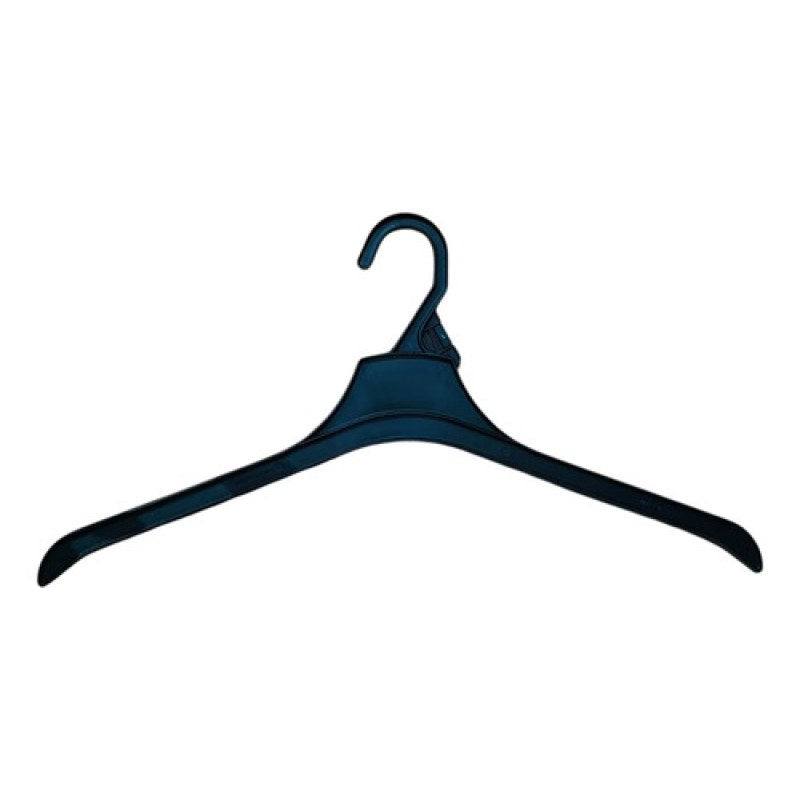 Paquete 50 Ganchos Percha Plastico Resistente Para Ropa Negro #mlpos_1 #sku_ganneggru