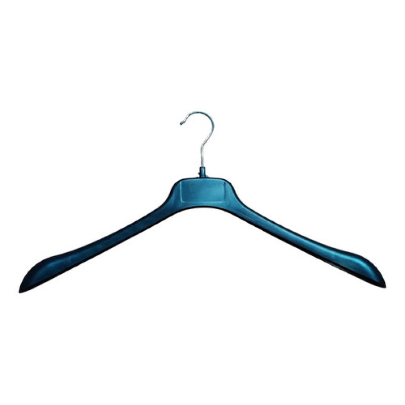 Paquete 50 Ganchos Plastico Y Metal Para Saco Chamarra Negro #mlpos_1 #sku_gansacneg