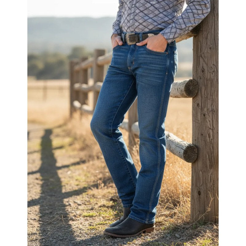 Pantalon Retro Wrangler Slim Boot Caballero Moda Straight #mlpos_1 | Color: 7174 #color_7174 | Talla: 34x32 #sku_mlm2839486170-199870047983