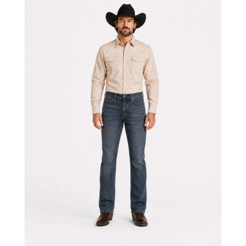 Pantalon Retro Wrangler Slim Boot Caballero Moda Straight #mlpos_11 | Color: 6064 #color_6064 #sku_1123460643432 #sku_1123460643832