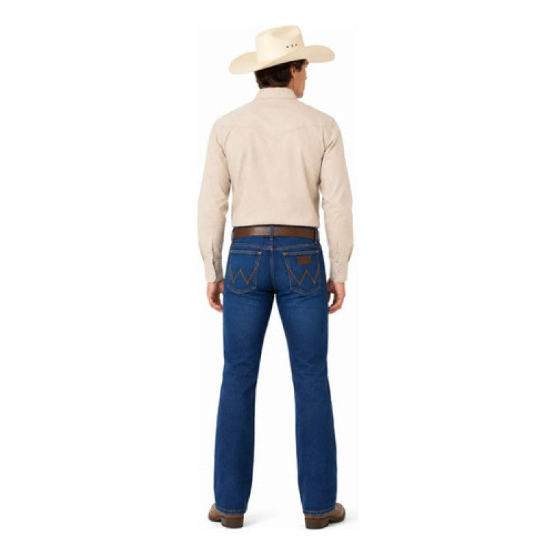 Pantalon Retro Wrangler Slim Boot Caballero Moda Straight #mlpos_14 | Color: 8767 #color_8767 | Talla: 28x32 #sku_87672832