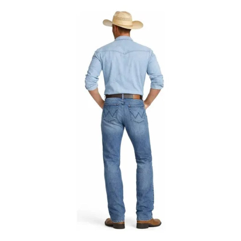 Pantalon Retro Wrangler Slim Boot Caballero Moda Straight #mlpos_6 | Color: 6030 #color_6030 | Talla: 31x32 #sku_1123860303132