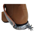Espuelas Charras Cinceladas De Acerocon Con Correa Hueso #mlpos_1 #sku_mlm2867384081