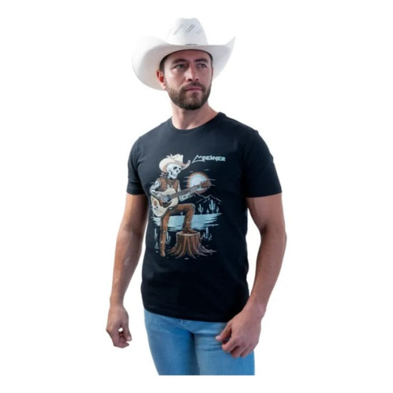 Playera Vaquera Denver Cowboy Caballero #mlpos_1 #mlitem_MLM2899303649 | Color: N0011 | Talla: G #color_n0011 #sku_01tdag0120011ch #sku_01tdag0120011g #sku_01tdag0120011m