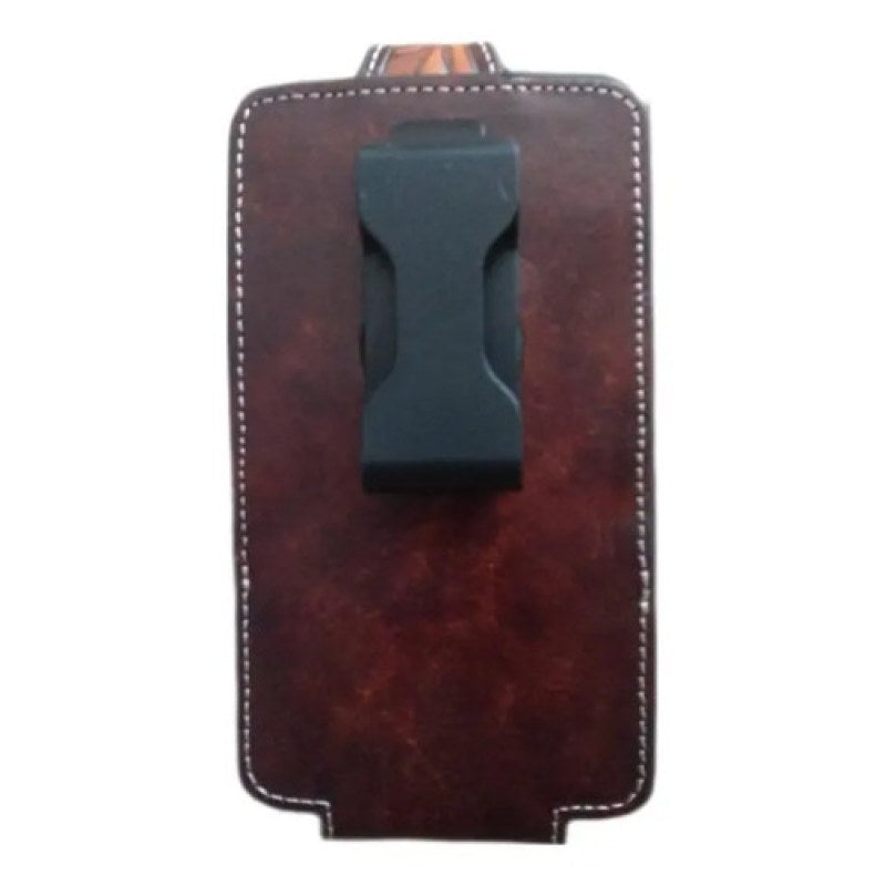 Funda  Para Celular Ariat Vaquero Cafe A0603802 Pluma Floral #mlpos_2 #sku_a0603802cf