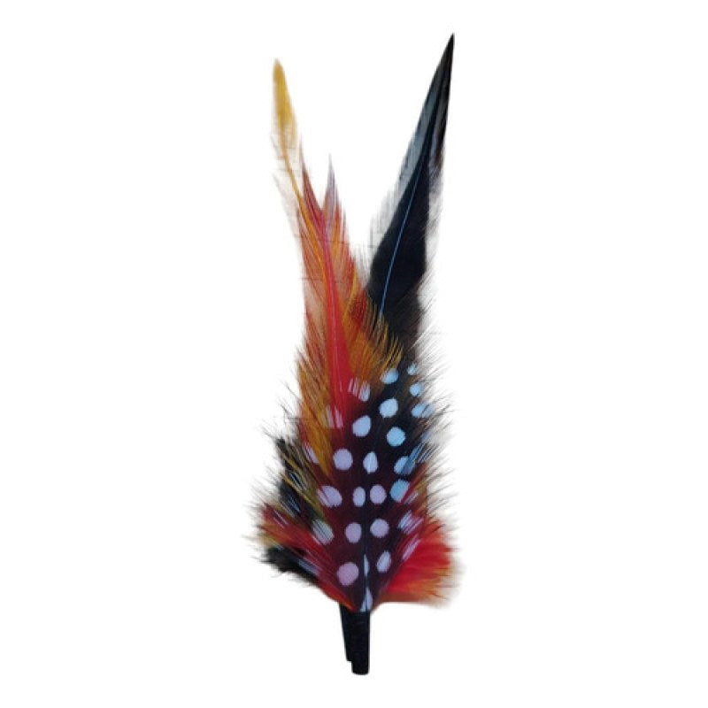 Accesorio Pluma Decorativa Para Sombrero Texana #mlpos_25 #mlitem_MLM5770046476 | Color: Multicolor #color_multicolor #sku_plumamlt