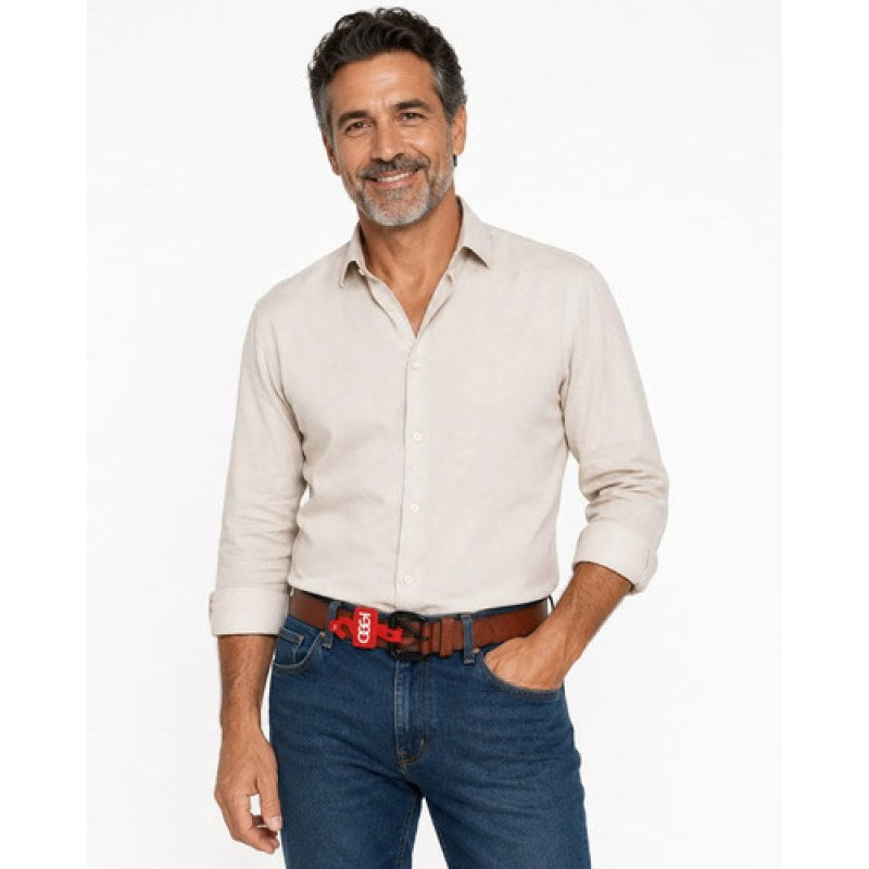 Cinturon Casual Oggi Jeans Clasico #mlpos_6 #mlitem_MLM3182403777 | Color: 45383-26 | Talla: 32 #color_45383-26 #sku_453832630 #sku_453832632 #sku_453832634 #sku_453832636 #sku_453832638