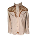 Camisa Blusa Charra Niña Winster #mlpos_1 | Color: Beige #color_beige #sku_winternabg10 #sku_winternabg12 #sku_winternabg14 #sku_winternabg16