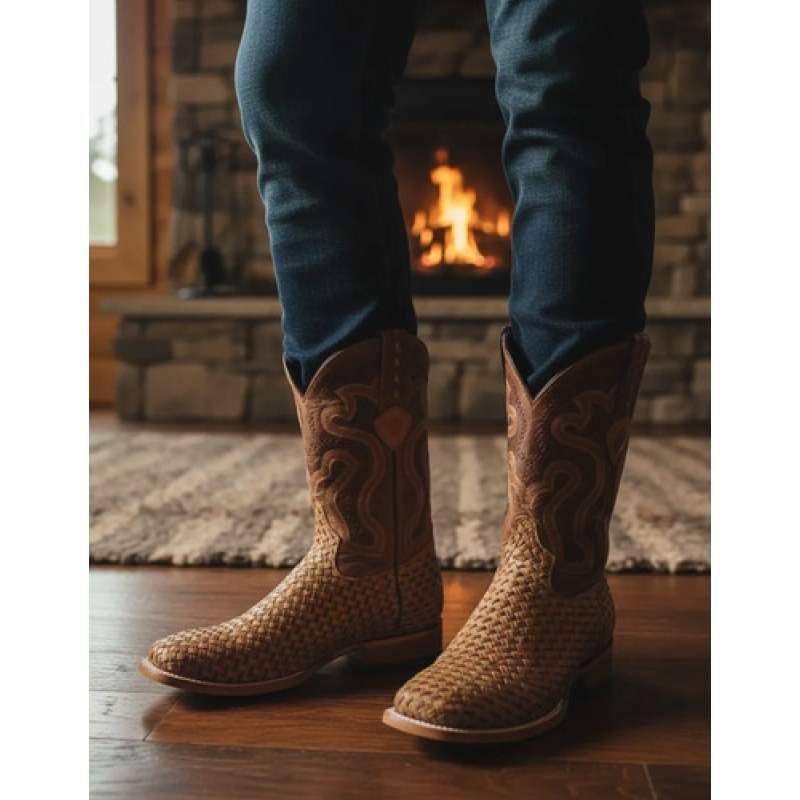 Bota Piel Tombstone Vaquero Petatillo #mlpos_5 | Color: Café #color_caf #sku_tombstncf26 #sku_tombstncf27 #sku_tombstncf265 #sku_tombstncf275
