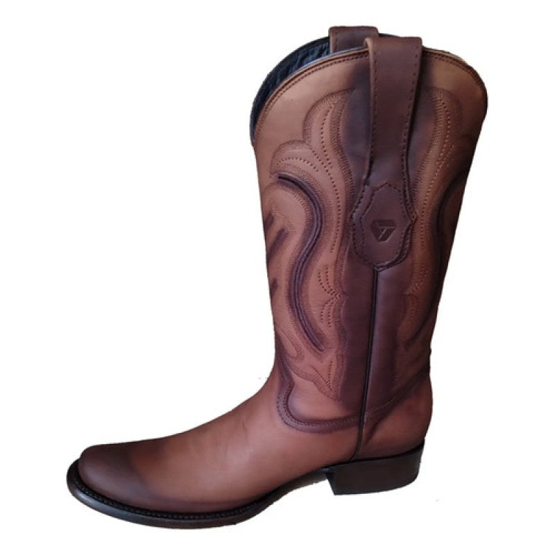 Bota Botin Piel Tombstone Vaquero #mlpos_2 | Color: Marrón Crazy Bota #color_marrn_crazy_bota #sku_tombstcrazy26 #sku_tombstcrazy27