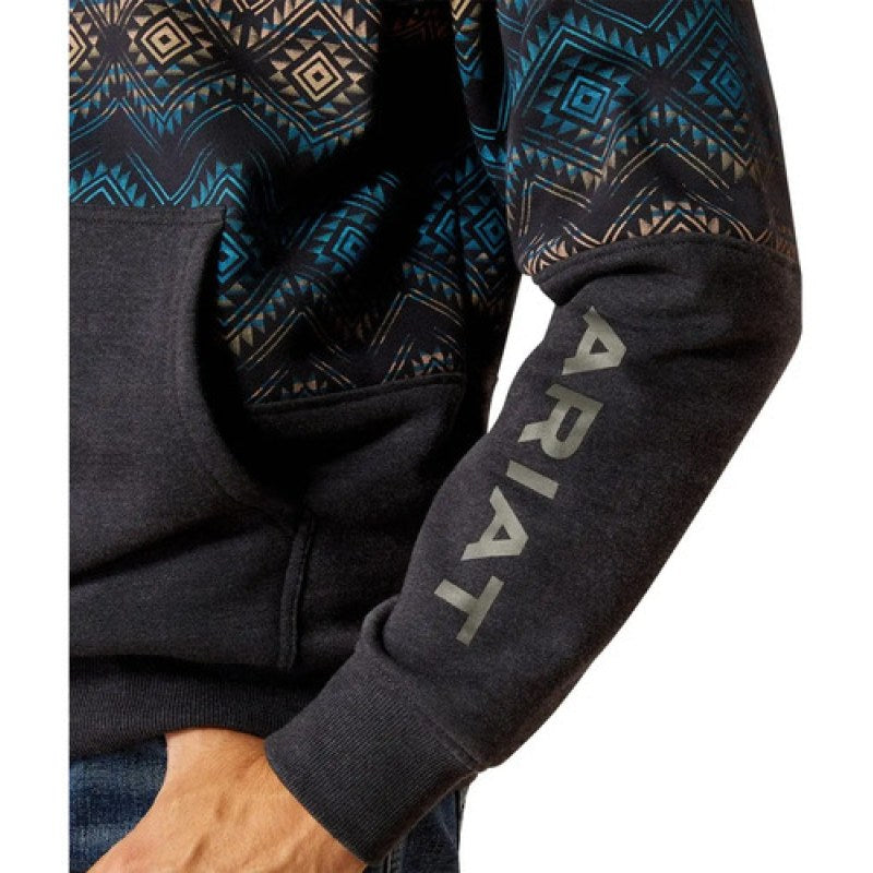 Sudadera Ariat  Hoodie Caballero #mlpos_4 | Color: Navy #color_navy #sku_mlm3243980880-188491889609 #sku_mlm3243980880-188491889611 #sku_mlm3243980880-192693540927
