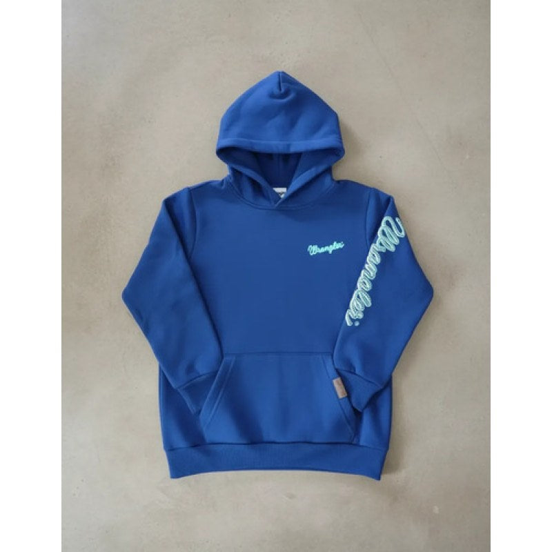 Sudadera Con Capucha Wrangler Para Niño #mlpos_7 | Color: Marino #color_marino #sku_112365318mneg #sku_112365318mnm