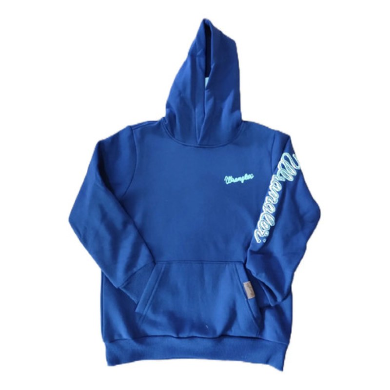 Sudadera Con Capucha Wrangler Para Niño #mlpos_8 | Color: Marino #color_marino #sku_112365318mneg #sku_112365318mnm