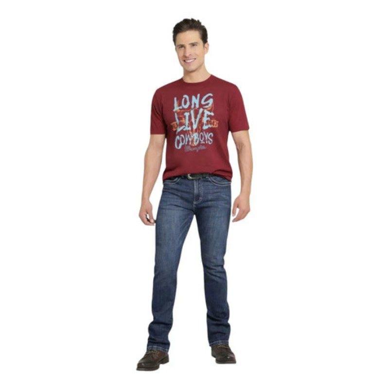 Pantalon Wrangler 20x Slim Boot Cut Caballero Stretch #mlpos_2 #mlitem_MLM1484260901 | Color: 4222 | Talla: 33x32 #color_4222 #sku_qxs083-4222-33x32
