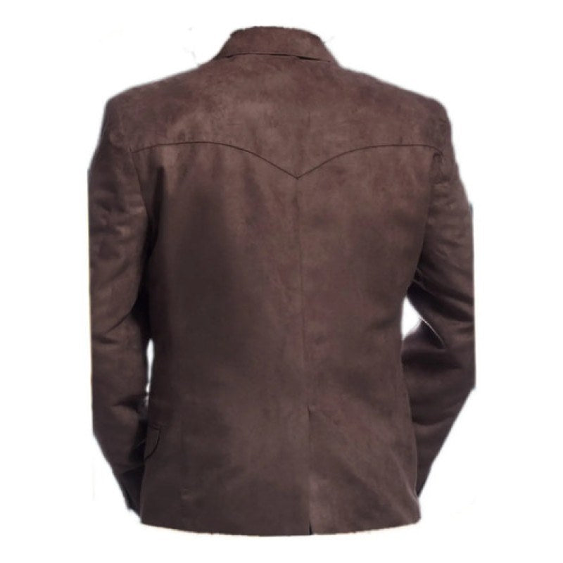 Saco Vaquero Western Old West Tipo Gamuza #mlpos_6 | Color: Cafe #color_cafe #sku_gco101m #sku_gco101s #sku_gco101xl #sku_gco1012xl #sku_oldwtscacfl