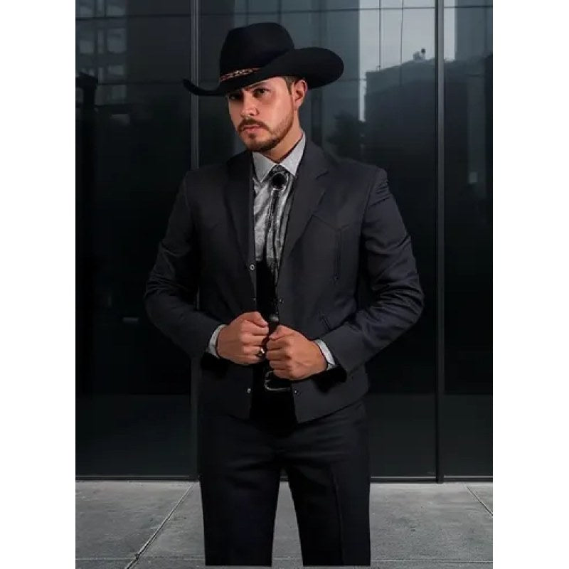 Traje Caporal Toledo Old West #mlpos_1 | Color: Negro 201 #color_negro_201 #sku_mlm3404536280-190649110323 #sku_mlm3404536280-190649110325 #sku_mlm3404536280-190649110329 #sku_mlm3404536280-190649110331 #sku_mlm3404536280-201913480135