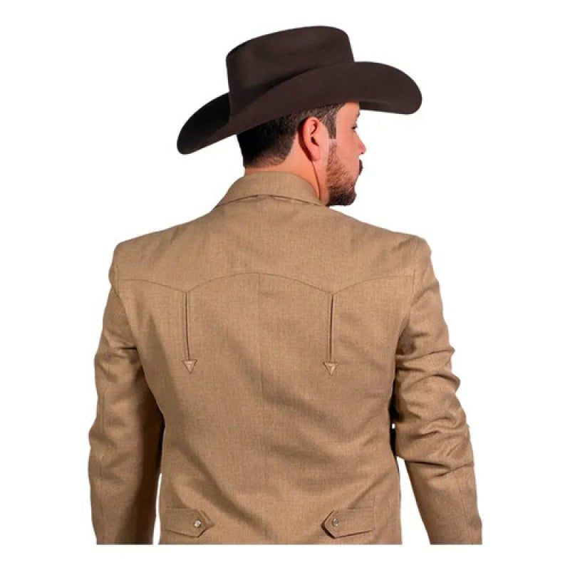 Traje Caporal Toledo Old West #mlpos_10 | Color: Beige #color_beige #sku_mlm3404536280-187942368295 #sku_mlm3404536280-191670351203 #sku_oldwestcprlbgl #sku_oldwestcprlbgm #sku_oldwestcprlbgxl