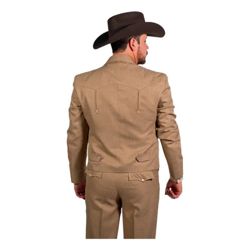 Traje Caporal Toledo Old West #mlpos_9 | Color: Beige #color_beige #sku_mlm3404536280-187942368295 #sku_mlm3404536280-191670351203 #sku_oldwestcprlbgl #sku_oldwestcprlbgm #sku_oldwestcprlbgxl