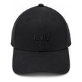 Gorra Levis Negra Logo Bordado Visera Curva Unisex #mlpos_1 #mlitem_MLM3451388173 | Color: 0337 | Talla: UN #color_0337 #sku_875160337uni