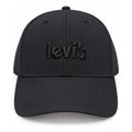 Gorra Levis Negra Logo Bordado Visera Curva Unisex #mlpos_3 #mlitem_MLM6170935880 | Color: 0148 | Talla: UN #color_0148 #sku_875160148uni