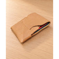 Tarjetero 100% Piel Artesanal #mlpos_1 #mlitem_MLM3473042955 | Color: Crema #color_crema #sku_tarjecm