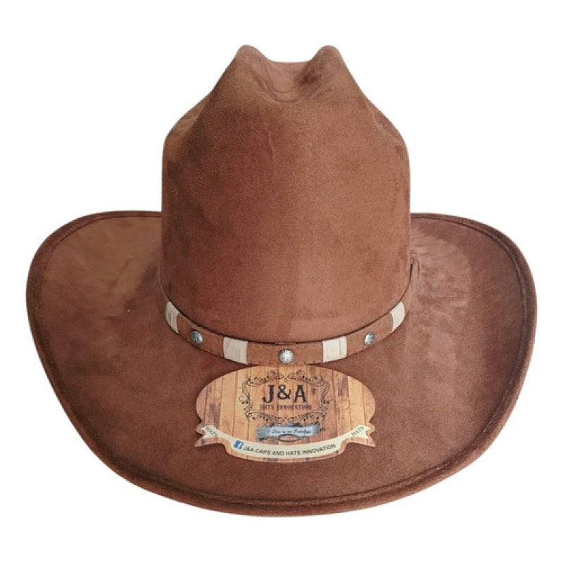 Sombrero Vaquero  El Patron Para Caballero Camel Xl #mlpos_1 #sku_somptrncmxl