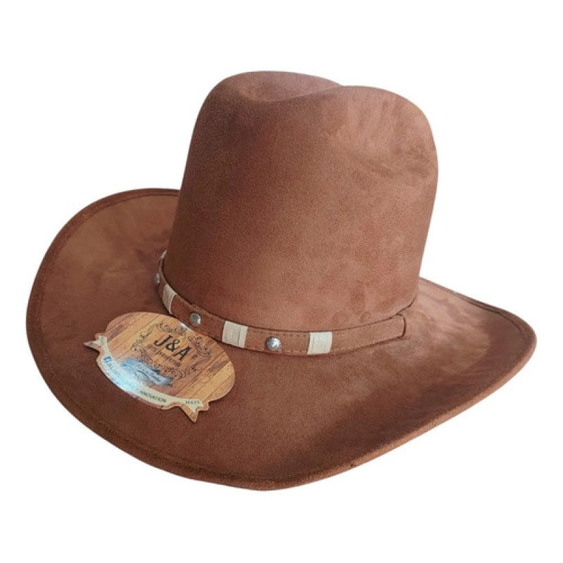 Sombrero Vaquero  El Patron Para Caballero Camel Xl #mlpos_2 #sku_somptrncmxl