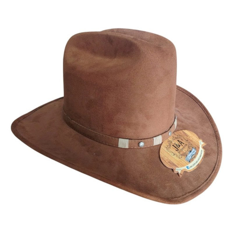 Sombrero Vaquero  El Patron Para Caballero Camel Xl #mlpos_3 #sku_somptrncmxl