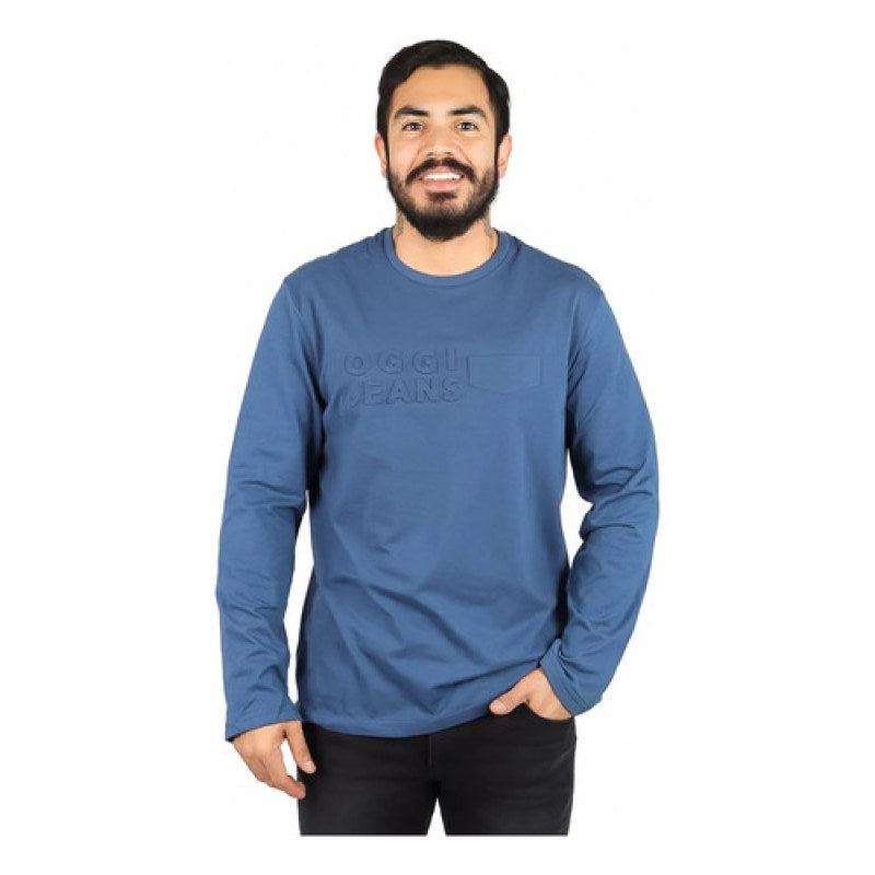 Playera Oggi Para Caballero #mlpos_1 #mlitem_MLM3478621739 | Color: Petroleo | Talla: G #color_petroleo #sku_oggiplayptoch #sku_oggiplayptoeg #sku_oggiplayptog #sku_oggiplayptom