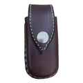 Funda Para Navajas Medianas Y Chicas Artesanal #mlpos_3 | Color: Cafe oscuro #color_cafe_oscuro #sku_mlm3539552864-182800382544
