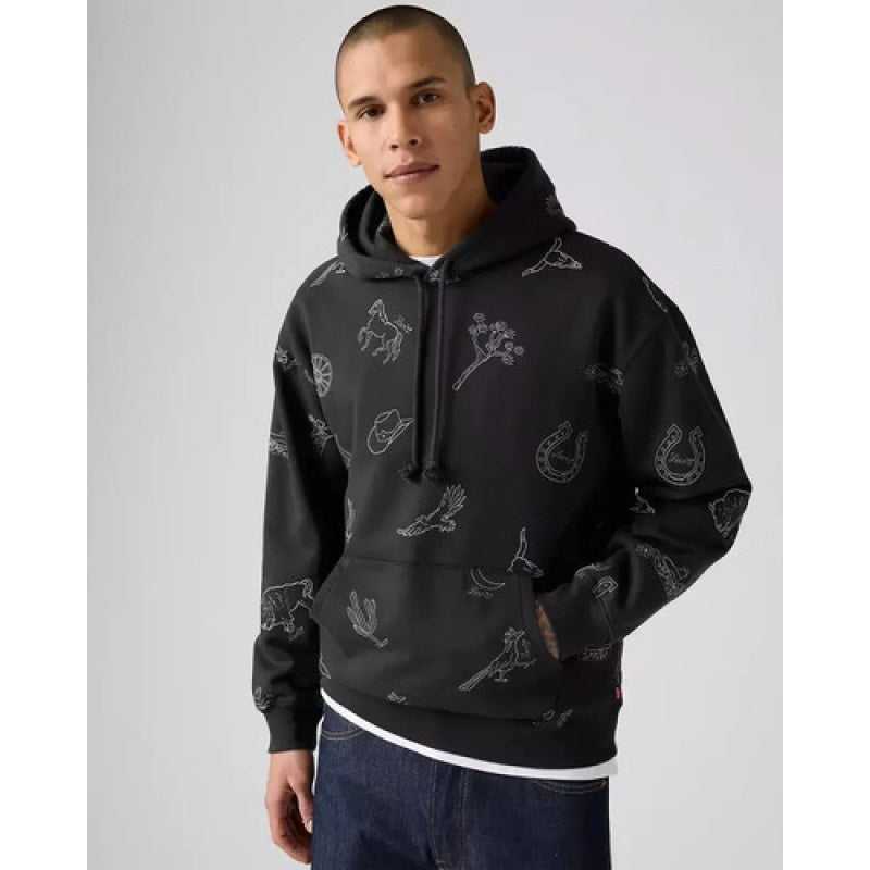Sudadera Levis Hoody Graphic #mlpos_13 | Color: Negra 0418 #color_negra_0418 #sku_384790418l #sku_384790418m #sku_384790418s #sku_384790418xl