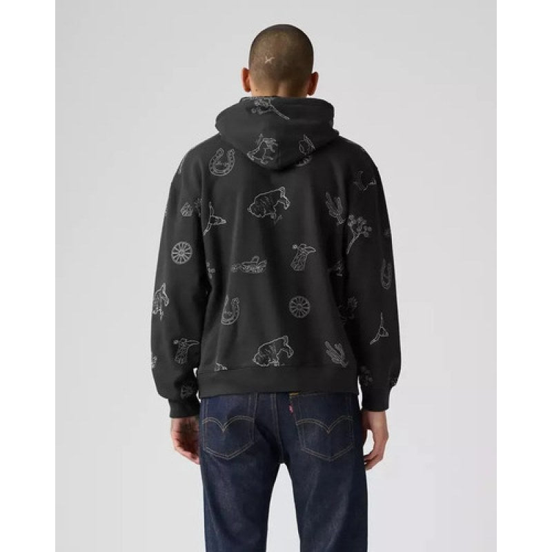 Sudadera Levis Hoody Graphic #mlpos_15 | Color: Negra 0418 #color_negra_0418 #sku_384790418l #sku_384790418m #sku_384790418s #sku_384790418xl