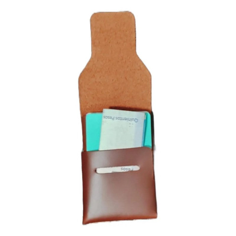 Tarjetero Cuero Vacuno De Curtido Vegetal #mlpos_2 | Color: Bordó #color_bord #sku_mlm3540794970-186793684655